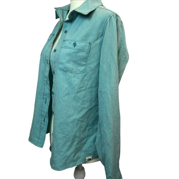 The North Face Shirt Long Sleeve Collared Buttonup - Picture 2 of 6